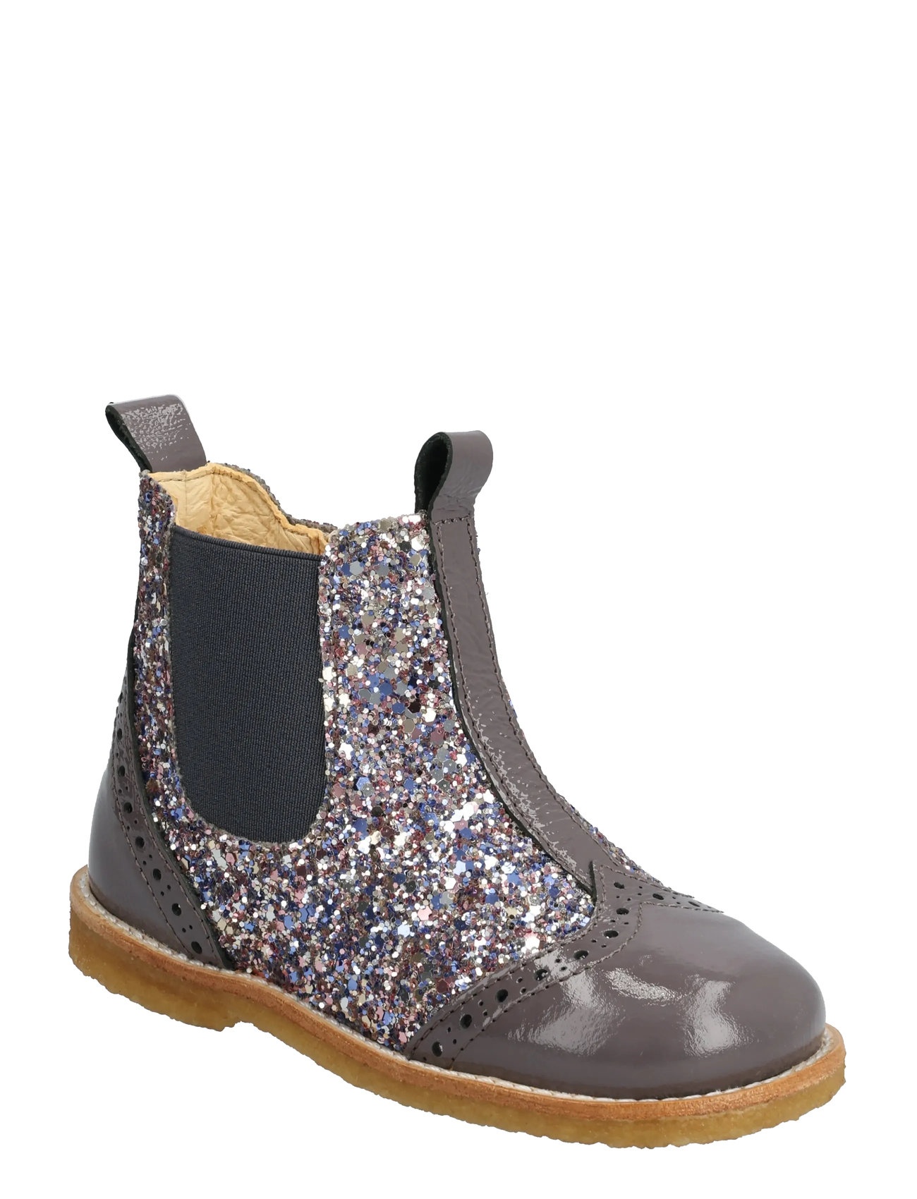 ANGULUS Booties - Flach - With Zipper Silber - 21 - Kinder