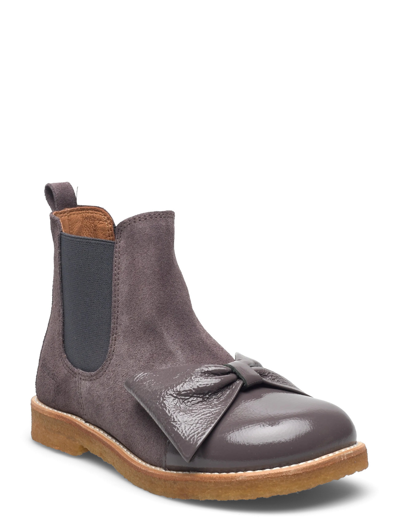 ANGULUS Booties - Flach - With Elastic Lila - 24 - Kinder