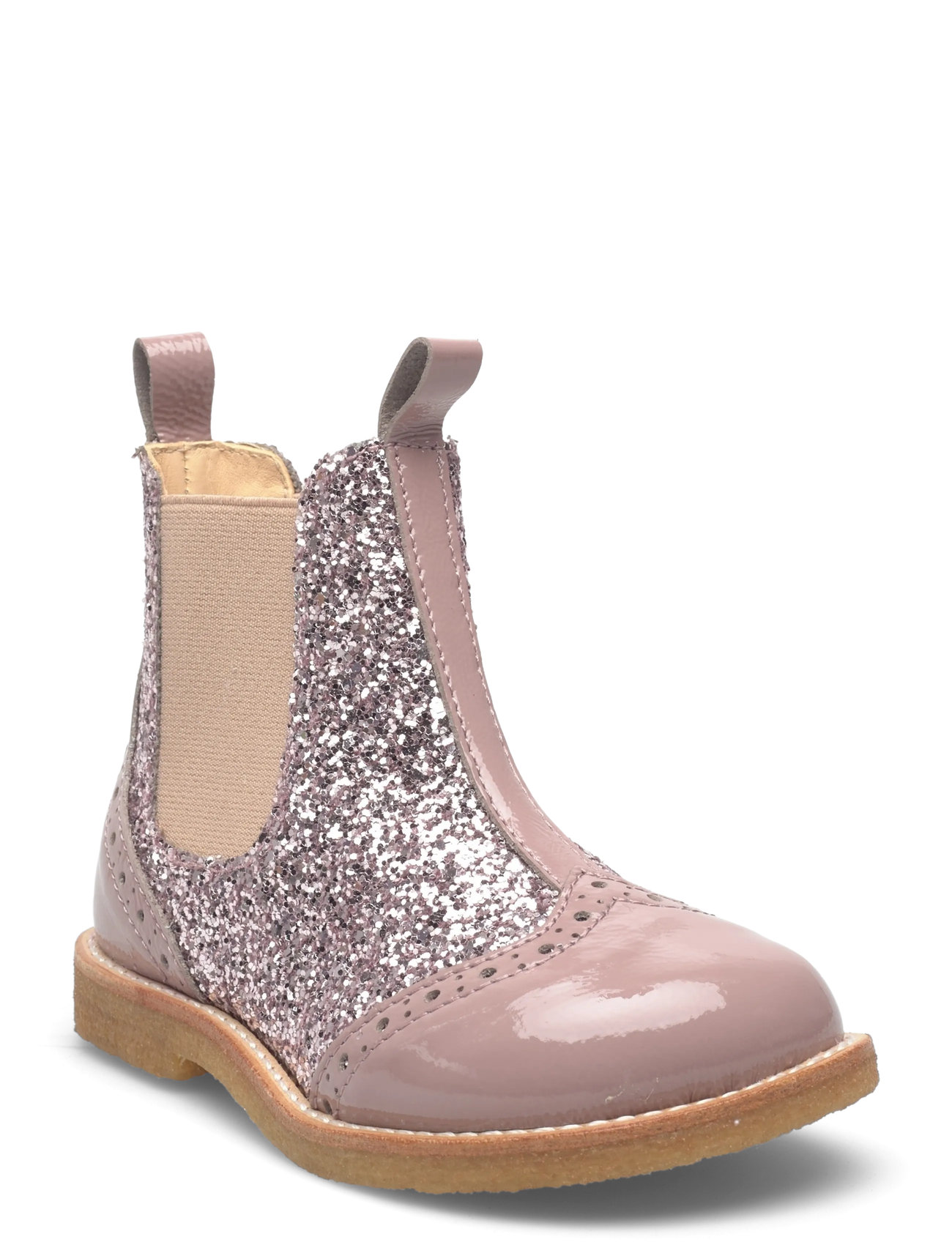 ANGULUS Booties - Flach - With Elastic Pink - 26 - Kinder
