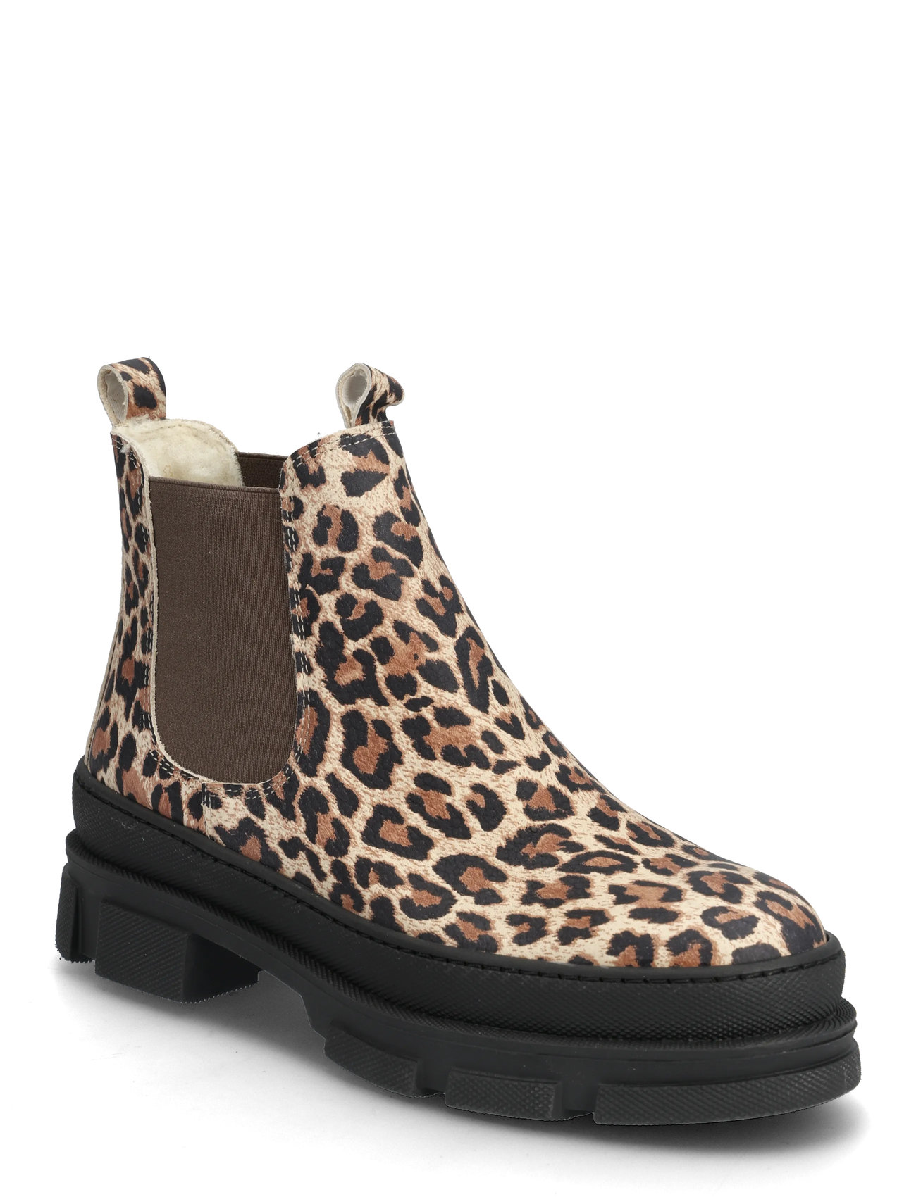 ANGULUS Booties - Flat - With Elastic, 34, Beige, Sko > Støvler, Børn