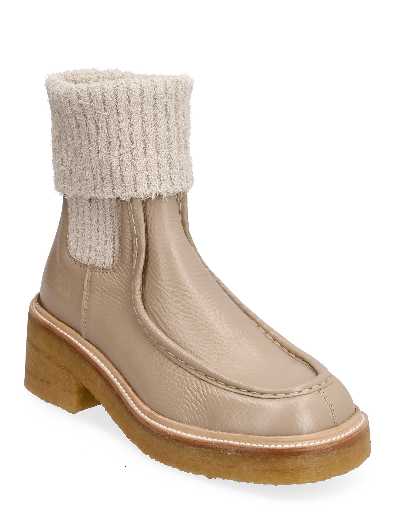 ANGULUS Booties - Flat - With Elastic Beige