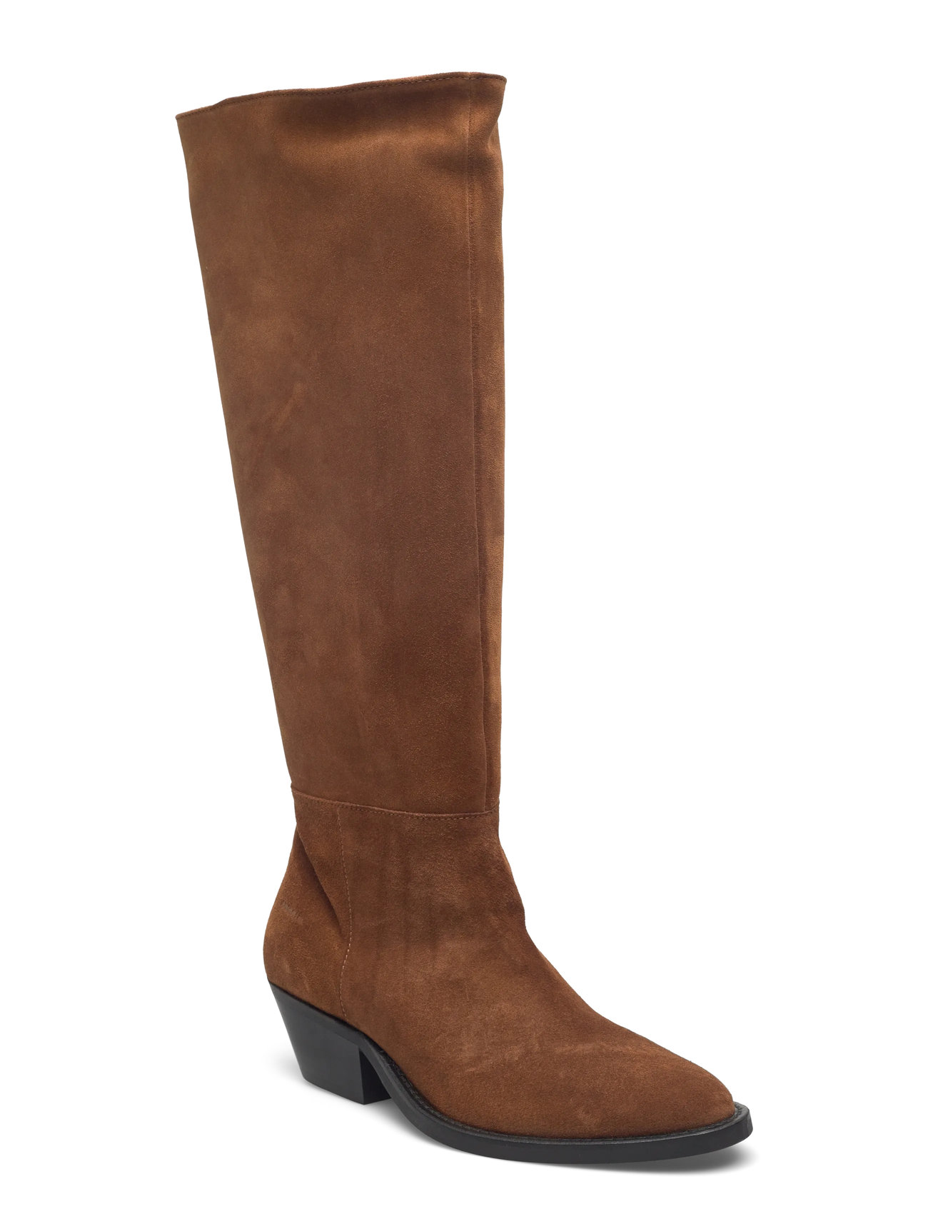 ANGULUS Booties - Block Heel - With Elas Braun - 40 - Damen