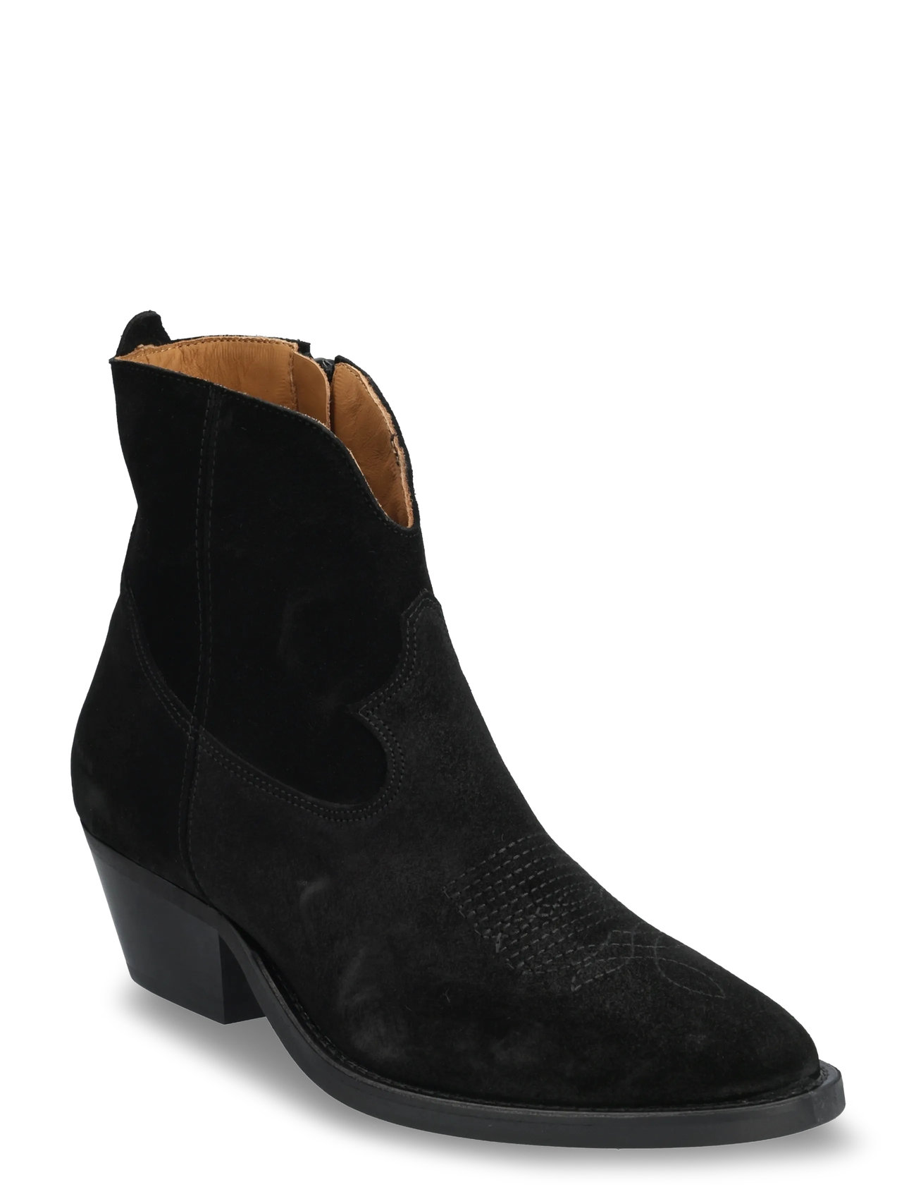 ANGULUS Booties - Wedgel - With Zip Schwarz - 39.5 - Damen