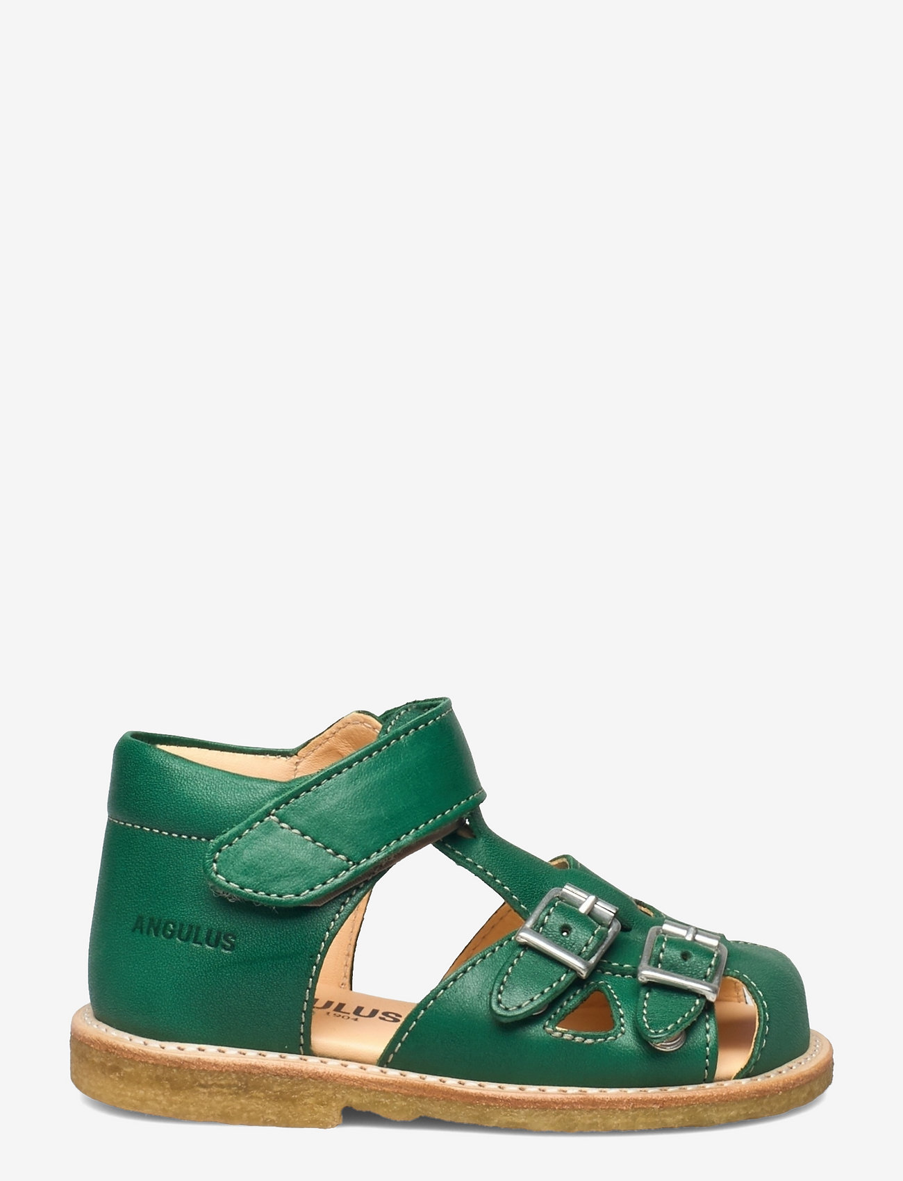 ANGULUS - Sandals - flat - closed toe - - remmisandaalit - 1417 green - 1