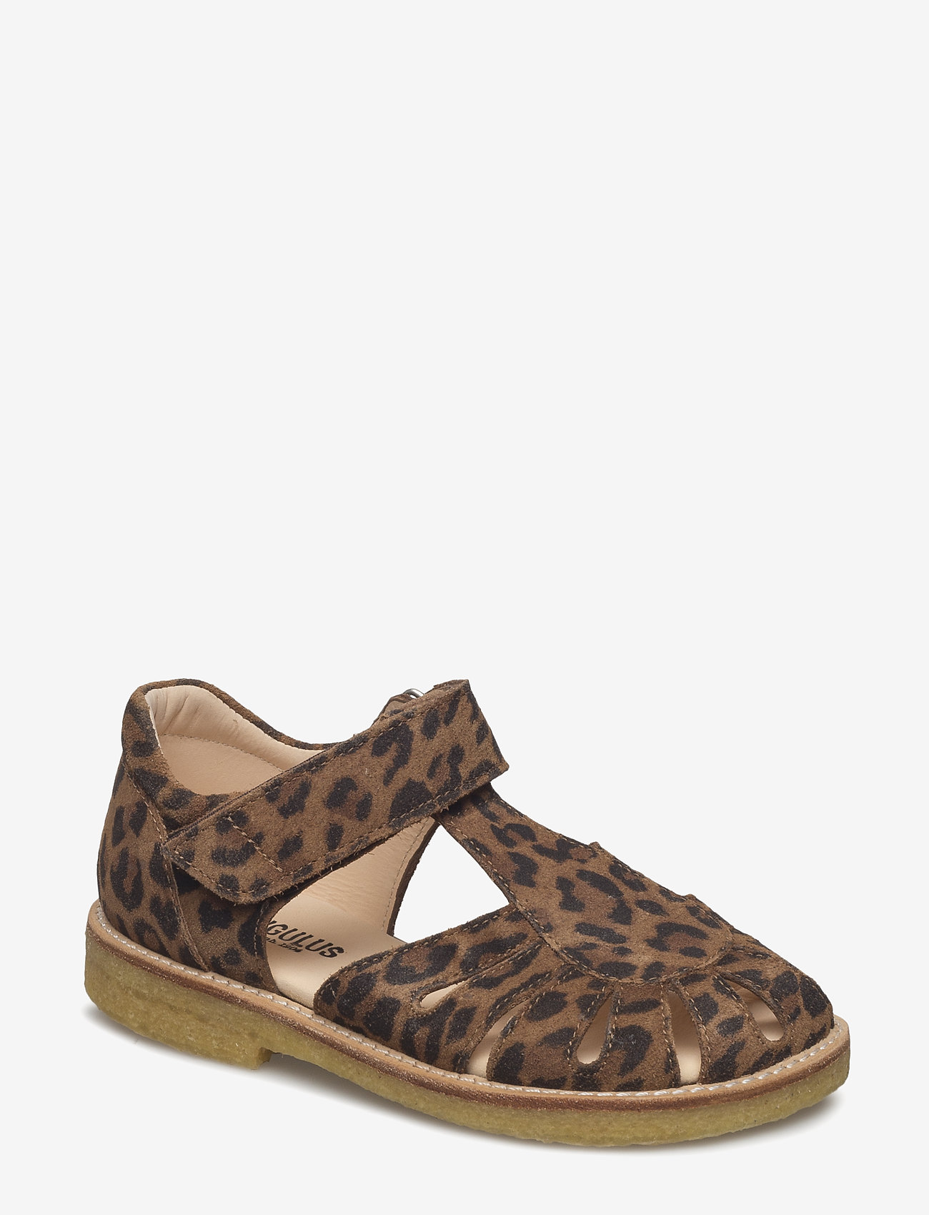 ANGULUS - Sandals - flat - closed toe -  - sandalen met riempjes - 2164 leopard - 0