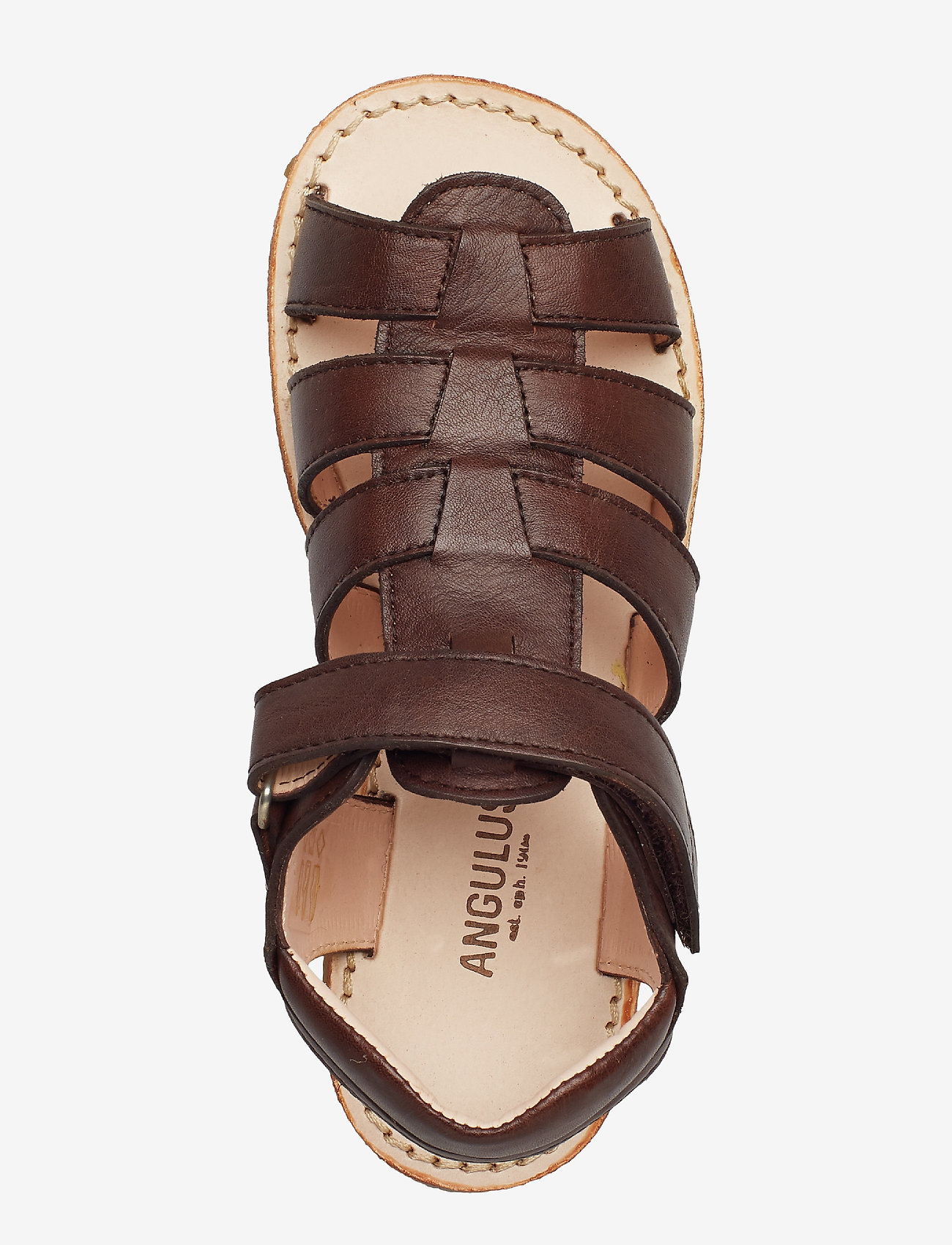 ANGULUS Sandals - Flat - Open Toe - Op (1562 Angulus Brown), 486.85 kr | Stort af designer mærker | Booztlet.com
