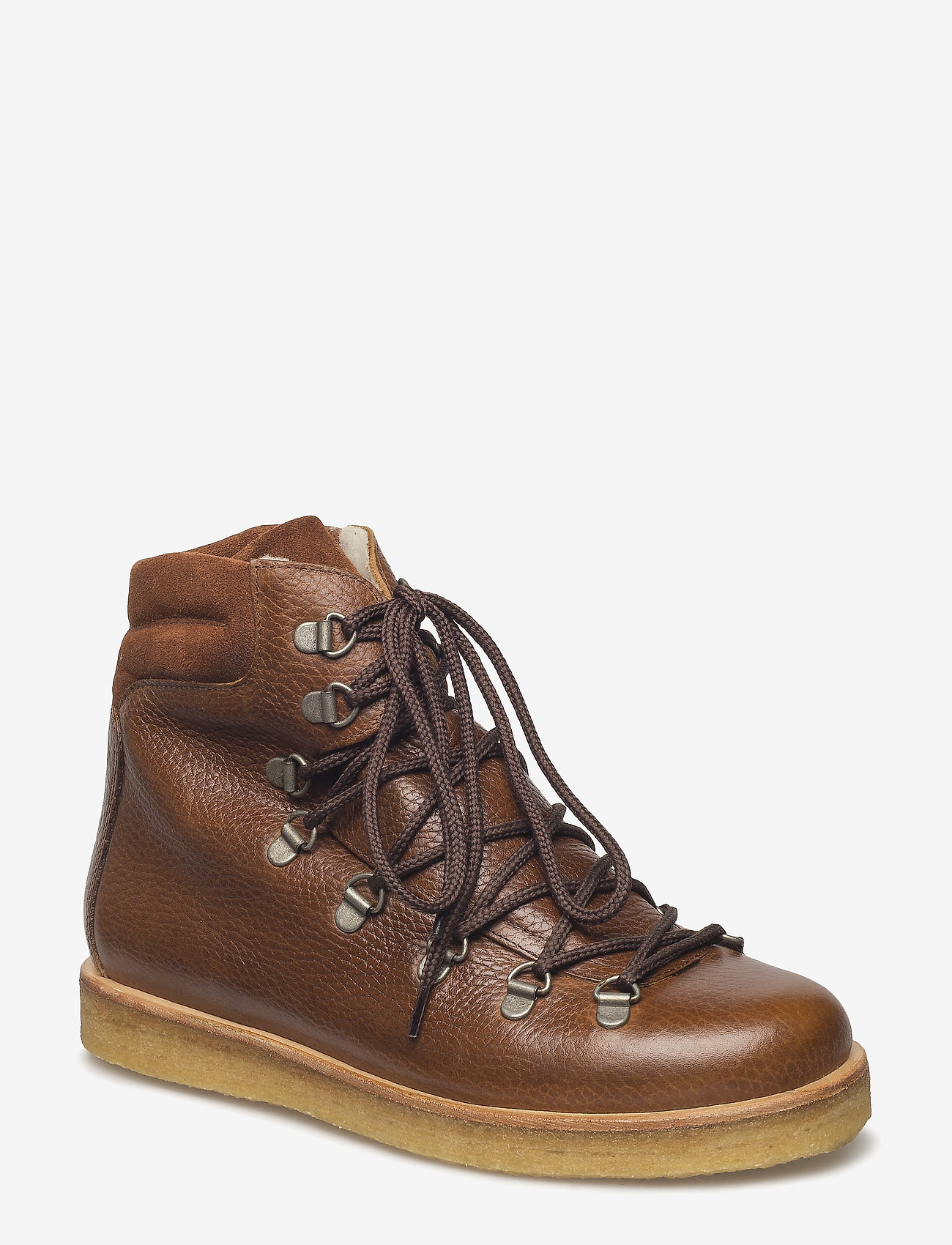 ANGULUS - Boots - flat - with laces - flade ankelstøvler - 2509/1166 medium brown/cognac - 0