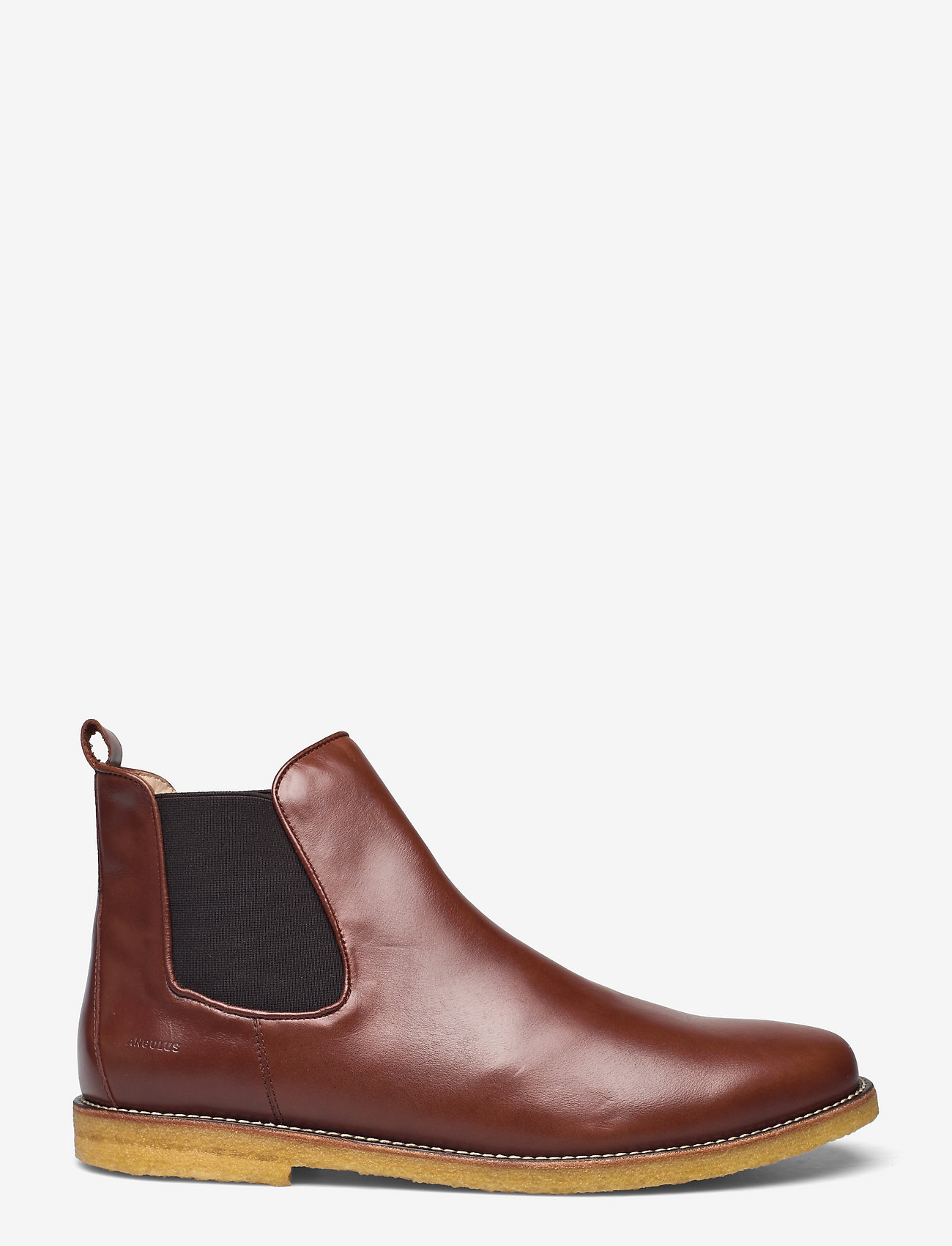 ANGULUS - Booties - flat - with elastic - chelsea boots - 1837/002 brown/dark brown - 1