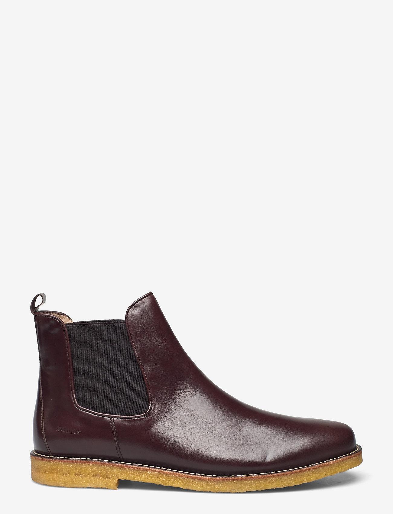 ANGULUS - Booties - flat - with elastic - chelsea boots - 1836/002 dark brown/dark brown - 1