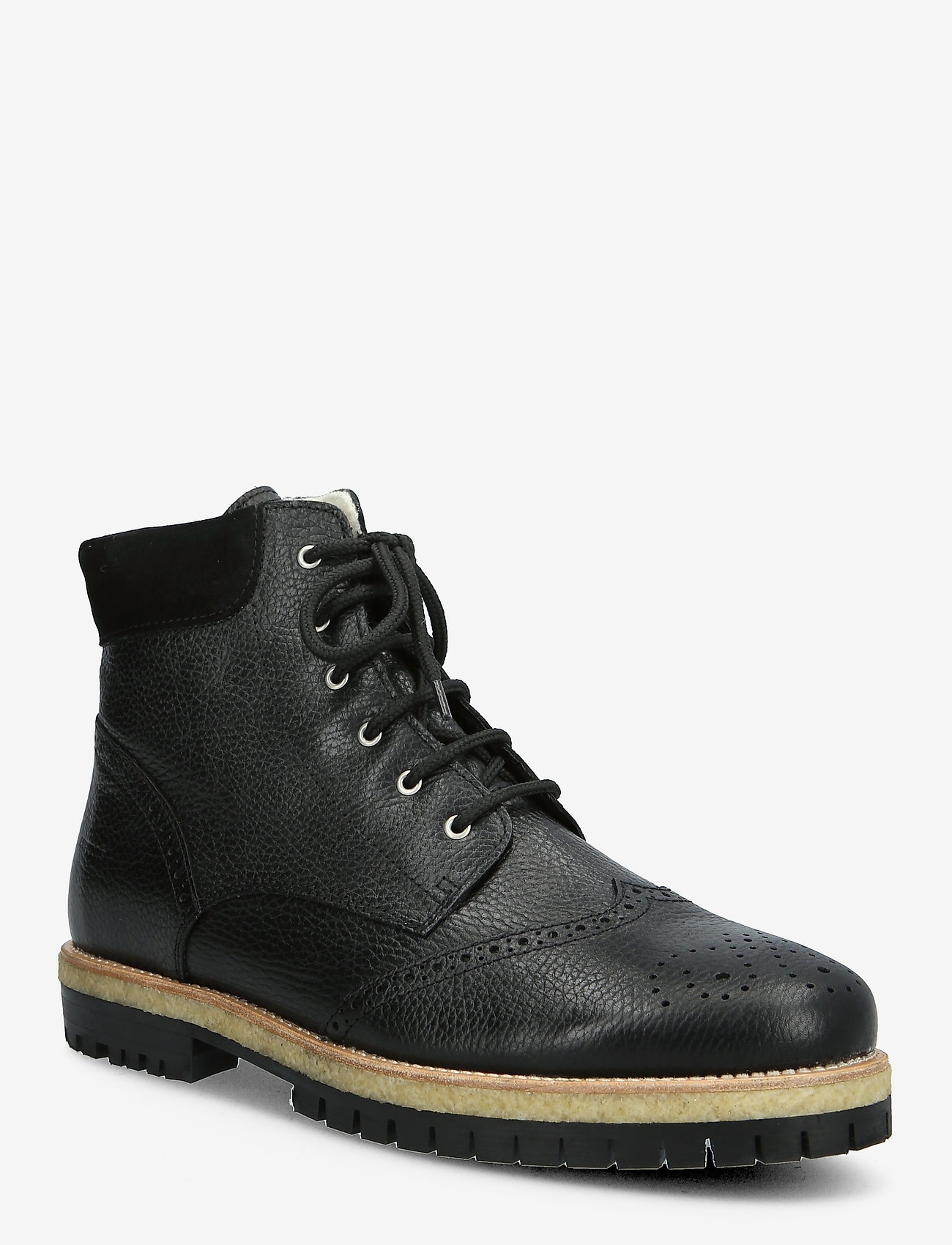 ANGULUS - Shoes - flat - with lace - vinterstøvler - 2504/1163 black/black - 0