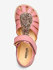 ANGULUS - Sandals - flat - closed toe -  - remmisandaalit - 1542/2488 rose/multi glitter - 3