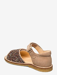 ANGULUS - Sandals - flat - open toe - clo - remmisandaalit - 1149/2488 sand/multi glitter - 2