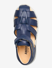 ANGULUS - Sandals - flat - closed toe -  - remmisandaalit - 1413 blue - 3