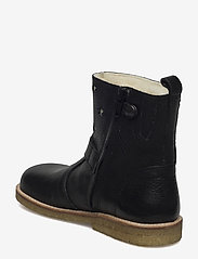 ANGULUS - Boots - flat - with zipper - saappaat - 2504/1325/1604/001 black/champ - 2