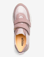 ANGULUS - Shoes - flat - with velcro - matalavartiset tennarit - 1387/2251 gl.rose/rosa shine - 4