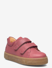 Shoes - flat - with velcro - 1411 OLD ROSE