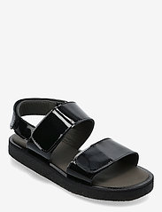 Sandals - flat - open toe - op - 2320 BLACK