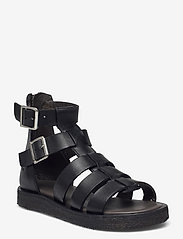 Sandals - flat - open toe - clo - 1785 BLACK