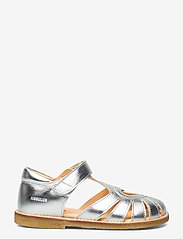 ANGULUS - Sandals - flat - closed toe -  - remmisandaalit - 1329 silver - 1