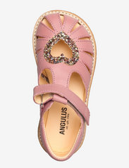 ANGULUS - Sandals - flat - closed toe -  - remmisandaalit - 1410/2488 makeup/ multiglitter - 3