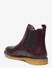 ANGULUS - Booties - flat - with elastic - chelsea boots - 1836/002 dark brown/dark brown - 2