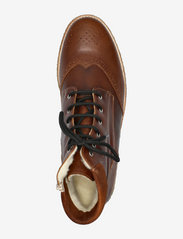 ANGULUS - Shoes - flat - with lace - vinterstøvler - 2509/1166 medium brown/cognac - 3