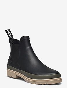 Rain boots - low with elastic - boots - 0018 black
