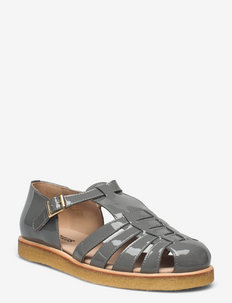 Sandals - flat - closed toe - op - flade sandaler - 2400 grey