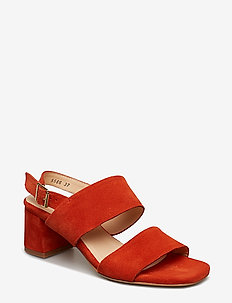 LP  Sandal Orange Brown Cowhide 312169