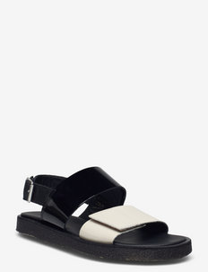 Sandals - flat - open toe - op - płaskie sandały - 2387/2320/1604 mint/black/blac