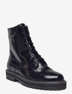 Boots - flat - flache stiefeletten - 1835 black
