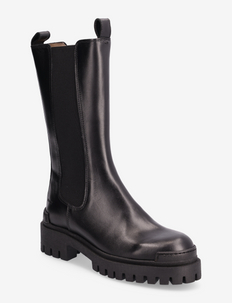 Boots - flat - „chelsea“ stiliaus aulinukai - 1605/001 black basic/black
