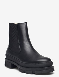Boots - flat - „chelsea“ stiliaus aulinukai - 1604/019 black/black