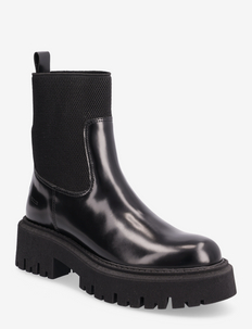 Boots - flat - lygiapadžiai aulinukai iki kulkšnių - 1425/053 black/black