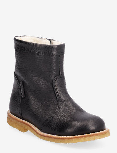 Boots - flat - with zipper - buty zimowe - 2504 black