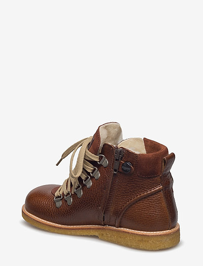 omfavne hverdagskost barbering ANGULUS Boots - Flat - With Lace And Zip (2509/1166/1660 Cognac/brown/br),  (97.50 €) | Large selection of outlet-styles | Booztlet.com