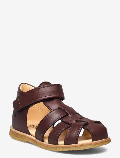 Baby shoe - strap sandals - 1547 dark brown