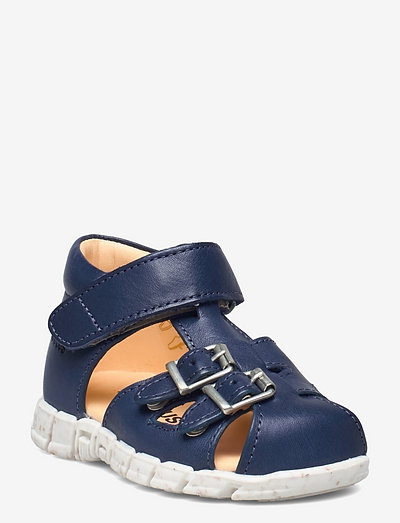 Sandals - flat - closed toe - - strap sandals - 1413 blue