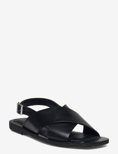 Sandals - flat - open toe - op - flade sandaler - 1785 black