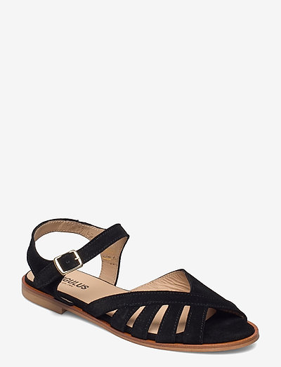 Sandals - flat - open toe - op - flache sandalen - 1163 black