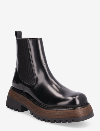 Boots - flat - chelsea boots - 1425/019 black/black