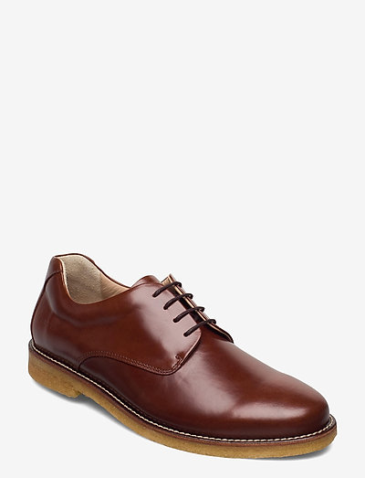 Shoes - flat - with lace - oxford kengät - 1837 brown