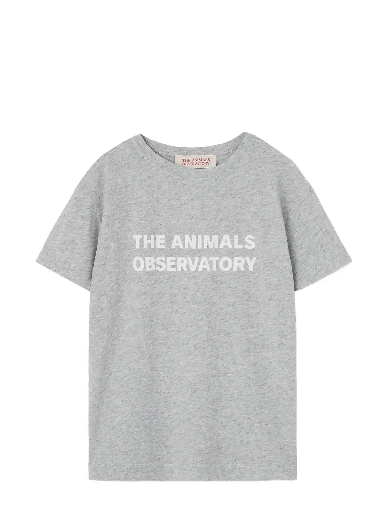 THE ANIMALS OBSERVATORY Frey Orion T-Shirt, 4 Y, Grey, T-Shirts > Kortærmede, Børn