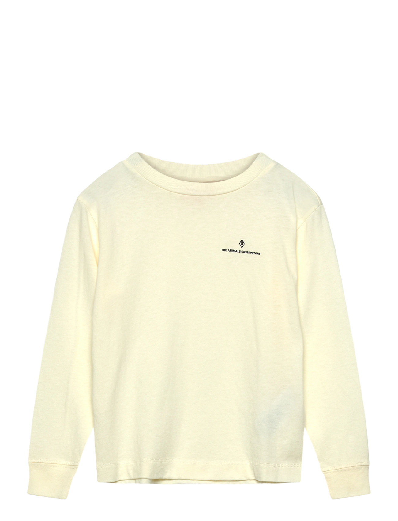 THE ANIMALS OBSERVATORY Raw White Aries Lonf Sleeve T-Shirt, 3 Y, Cream, T-Shirts > Langærmede T-shirts, Børn