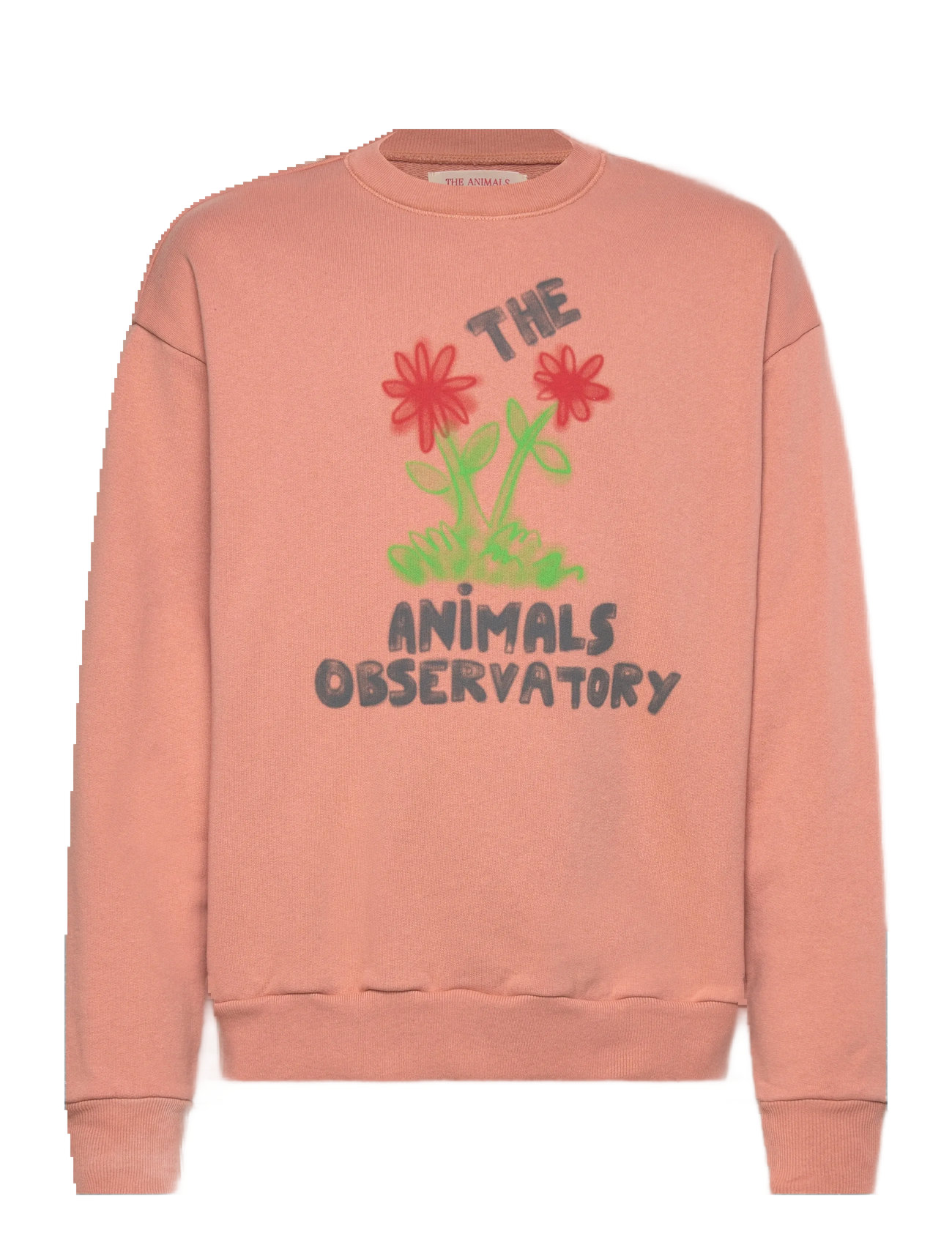 THE ANIMALS OBSERVATORY Flowers Dusty Coral Bear Sweatshirt Coral - 12 Y - Kinder
