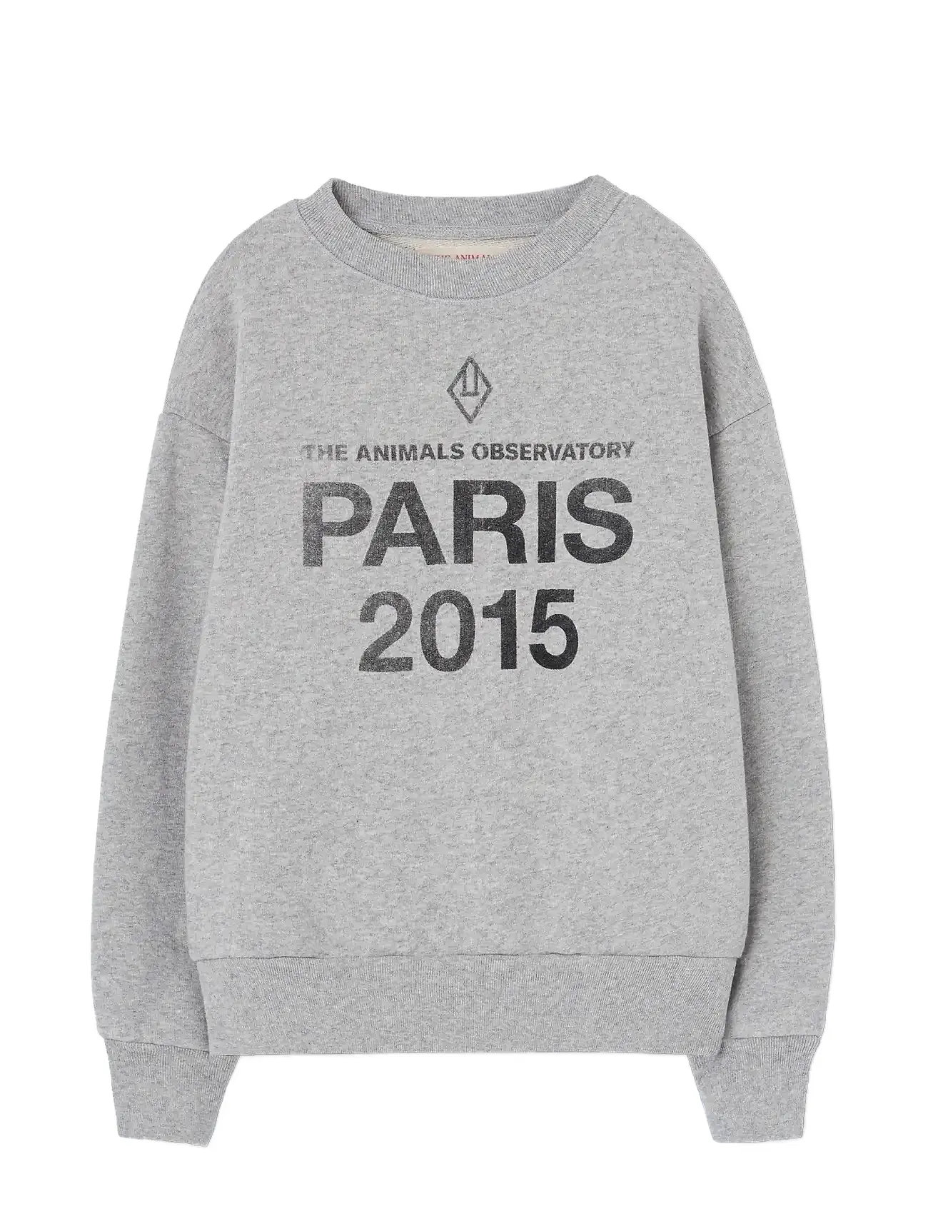 THE ANIMALS OBSERVATORY Sun Frey Bear Sweatshirt, 6 Y, Grey, Sweatshirts & Hættetrøjer > Sweatshirts, Børn