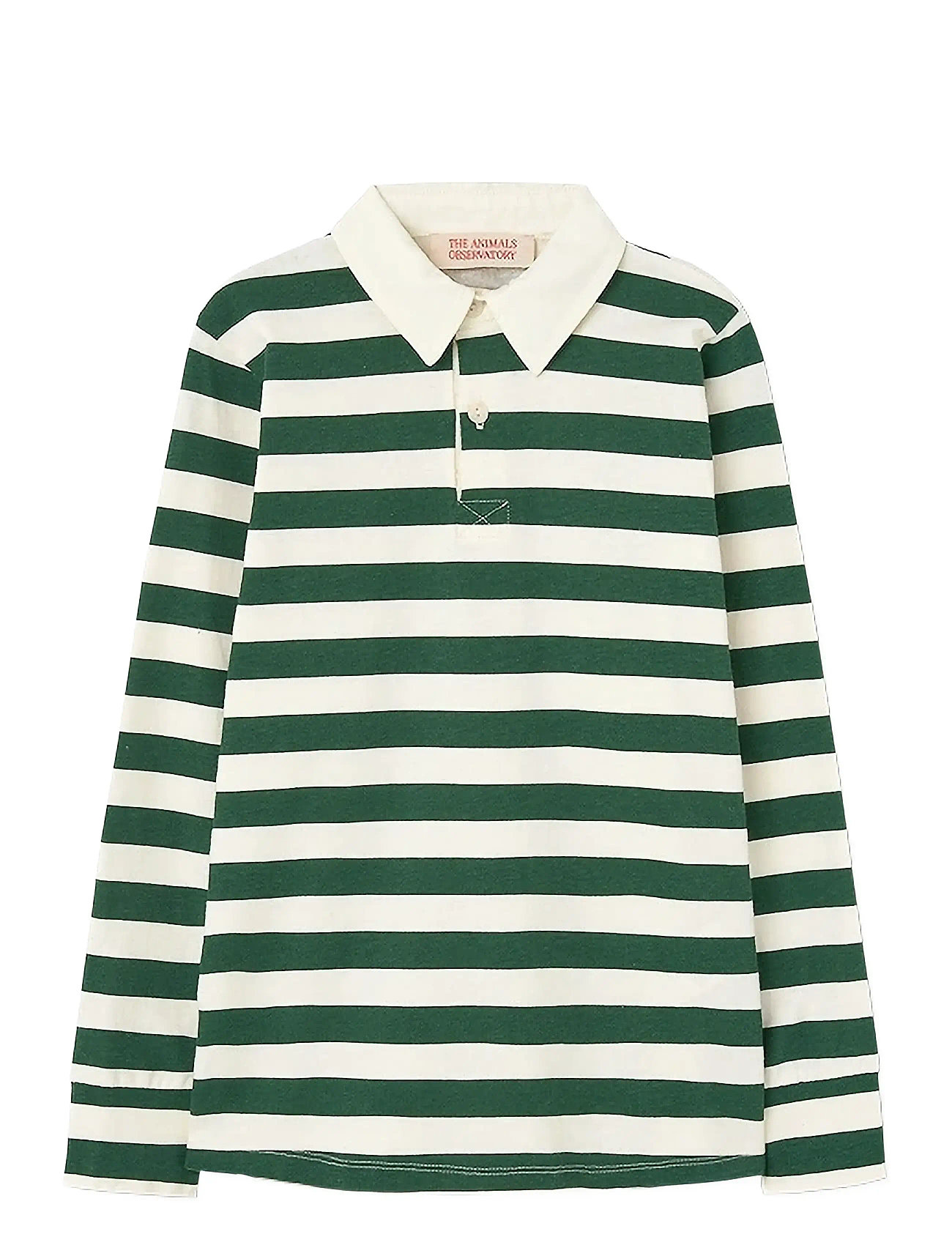 THE ANIMALS OBSERVATORY Stripes Freen Eel Polo Shirt Grün - 4 Y - Kinder