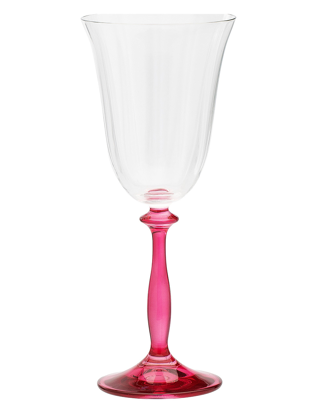 Fuchsia Wine Glass Home Tableware Glass Wine Glass White Wine Glasses Pink Anna + Nina