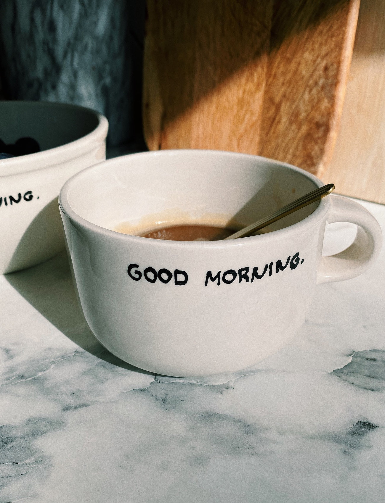 Anna + Nina Good Morning Cappuccino Mug, 30 CL, Cream, Kopper & Krus > Kaffekopper, Unisex