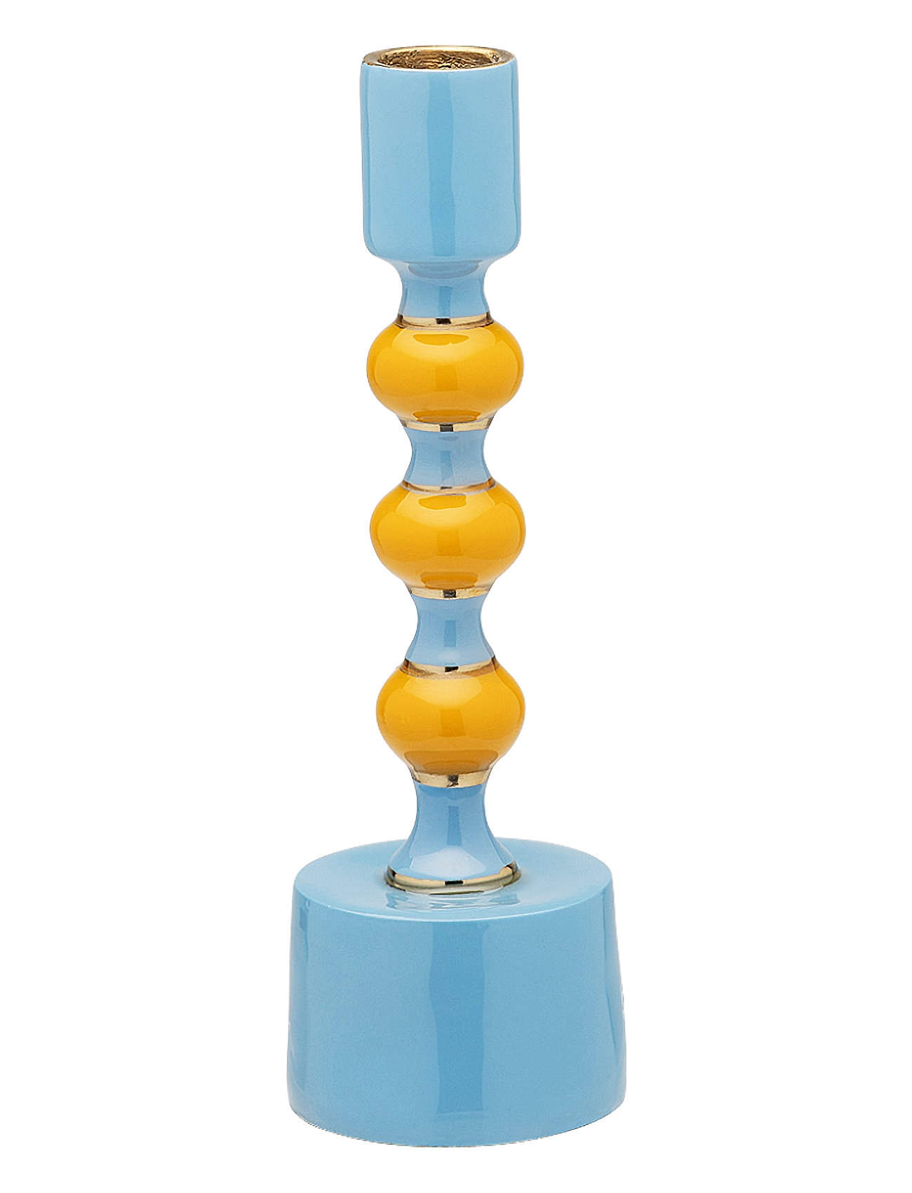 St Richie Medium Candle Holder Blue Anna + Nina